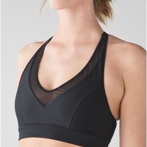 Lululemon Race With Me Top in Black
